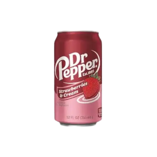 [078000037692] Dr Pepper Strawberries & Cream