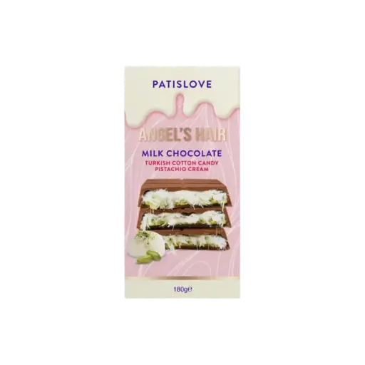 [8683280725485]  Patislove Dubai Milk Chocolate Angel's Hair 10 x 180g